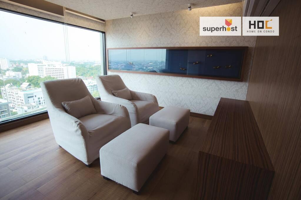 Cozy Luxury Condo @ The Astra Chiang Mai Bagian luar foto